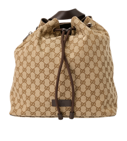 Gucci Drawstring BackPack GG Mono , Canvas  DB, 2*